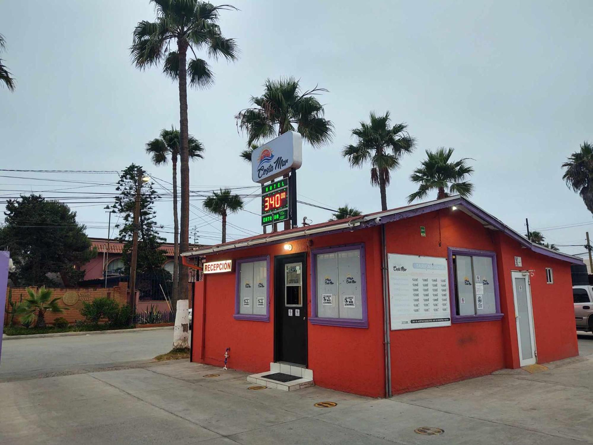 Motel Costa Mar Ensenada Exterior foto